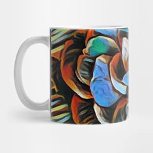 Graffiti Rose Mug